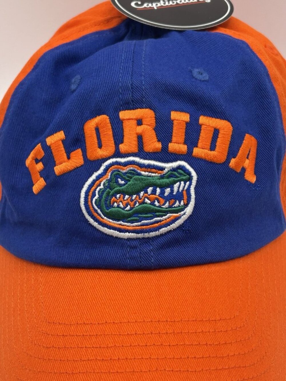 NWT Mens Blue UF University Of Florida Gators Baseball Hat Cap Captivating Gift - Picture 4 of 10